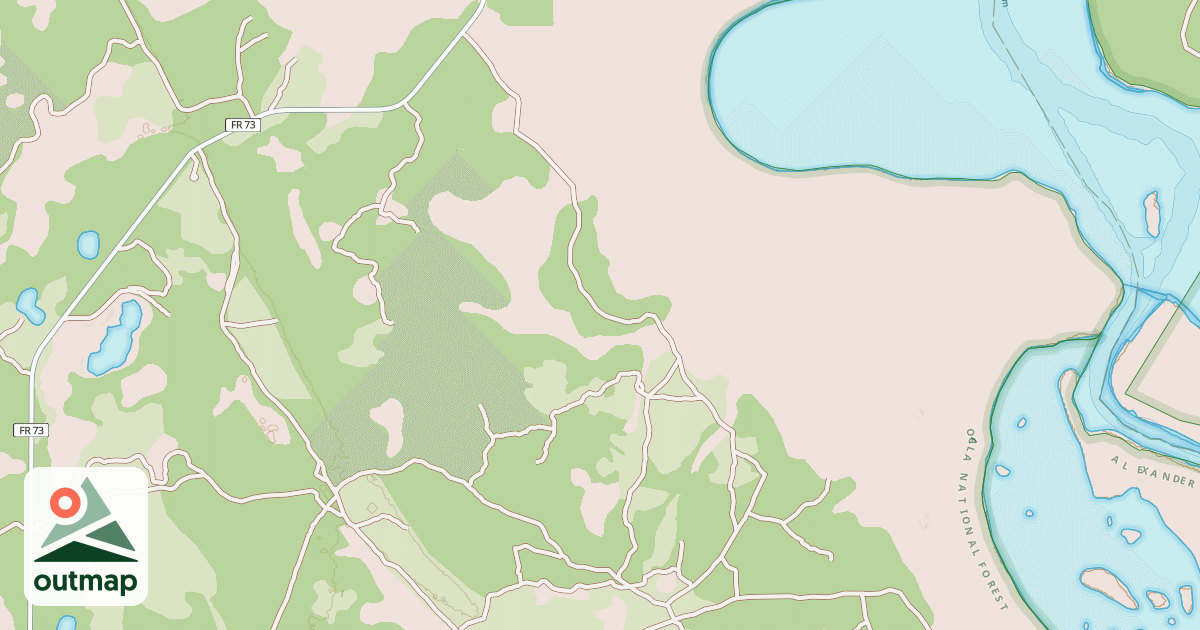 Map of USFS National Forest System Roads {0C8EDF6E-6C74-4C5C-A806-0705DFA457E1}