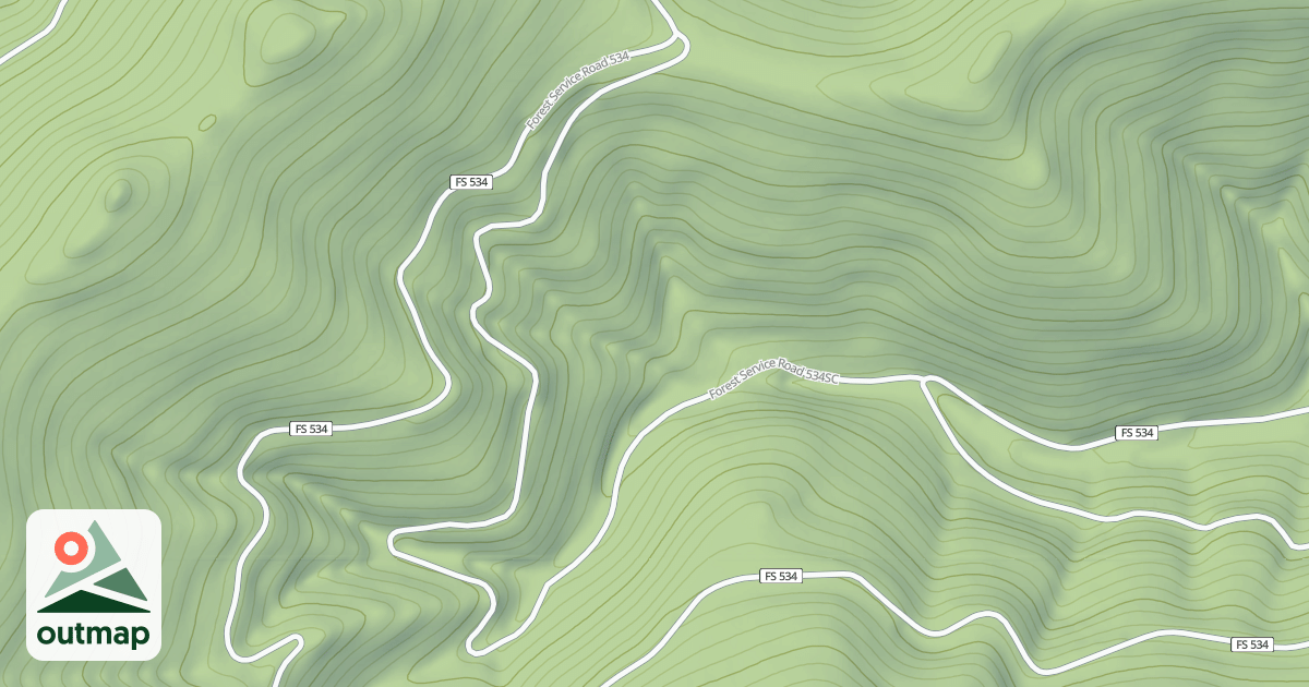 Map of CASCADE SHORTCUT