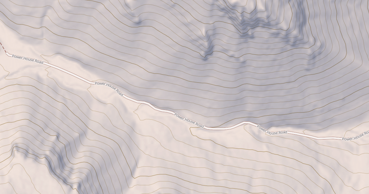 Map preview of Mill Canyon