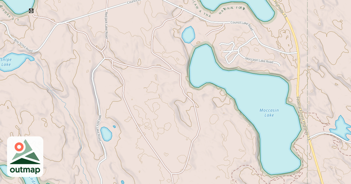 Map of HILL DALE SPUR B