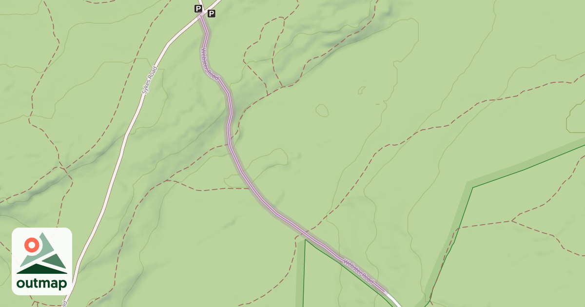 Map of Webster Road