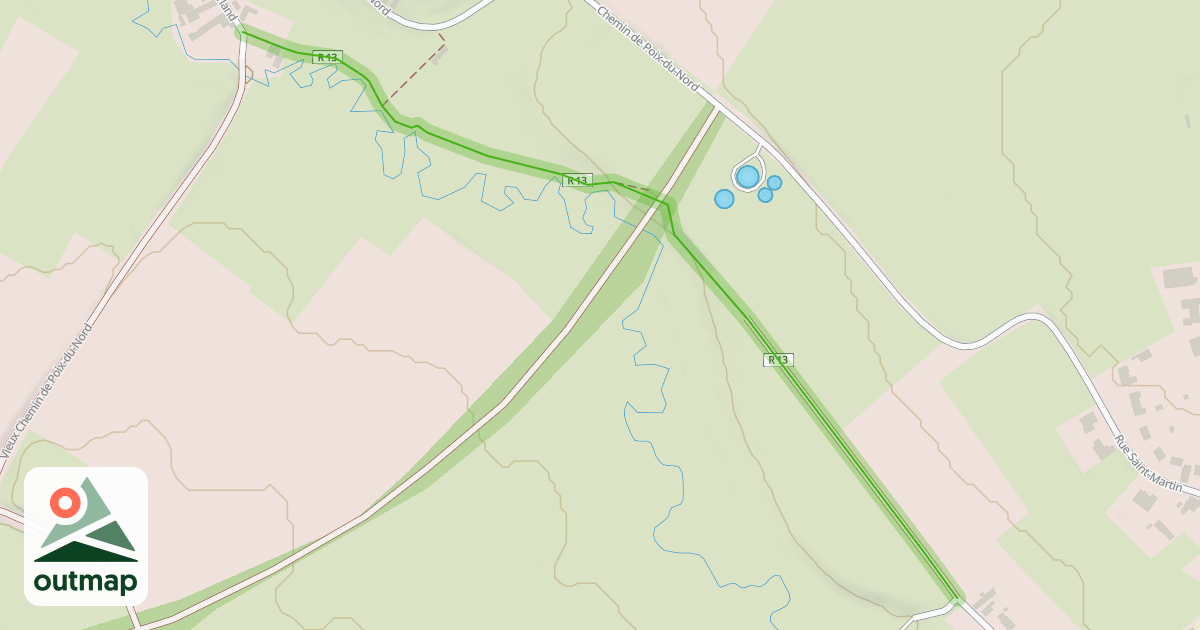 Map of Chemin Rural le Corbeau