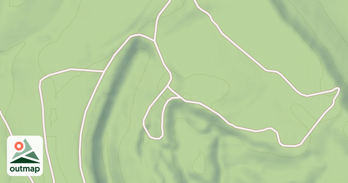 Map of Whiskey Springs Trails
