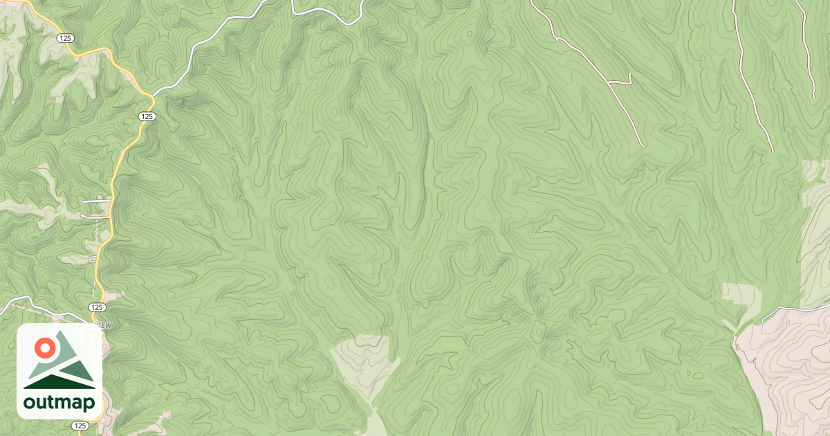 Map of TENNYSON HOLLOW