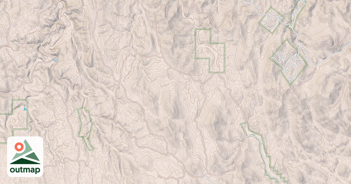 Map of CHINA GULCH