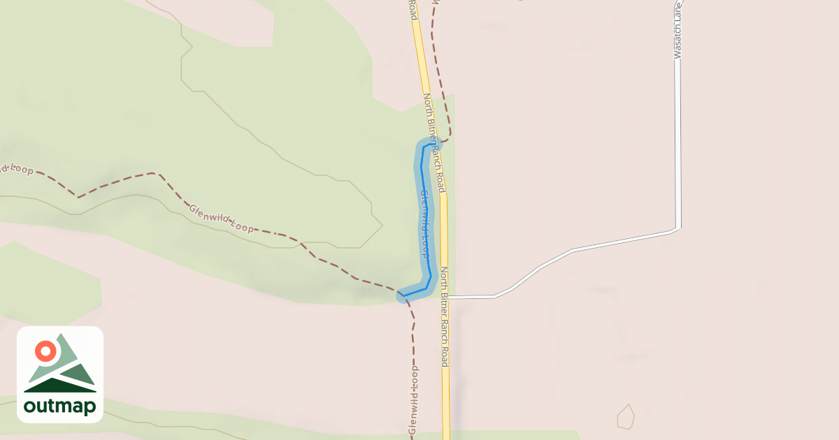 Map of Glenwild Loop