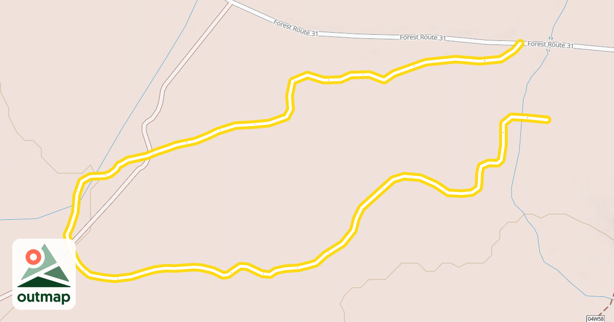 Map of Sugar Pine