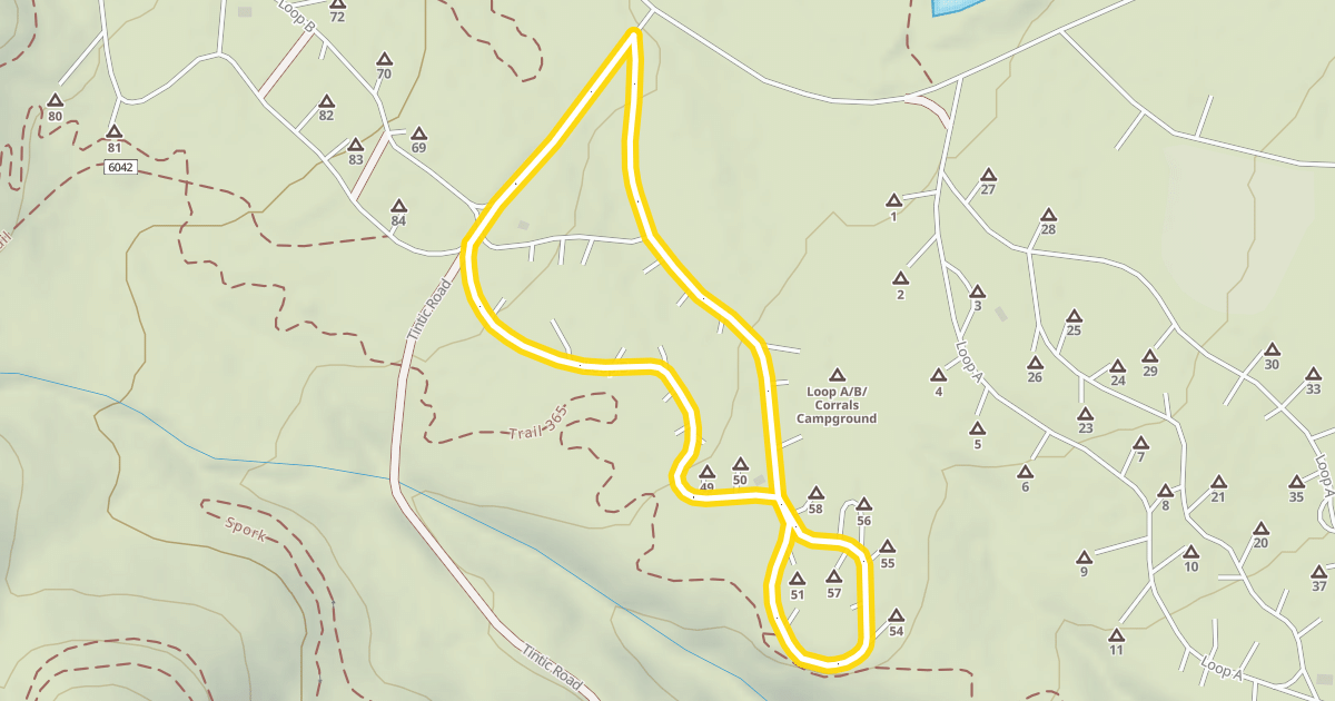 Map preview of Loop B