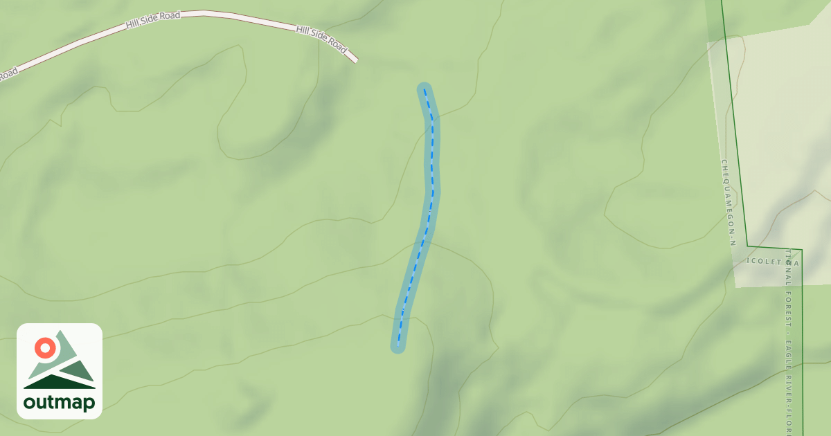 Map of Intermediate Trail 3