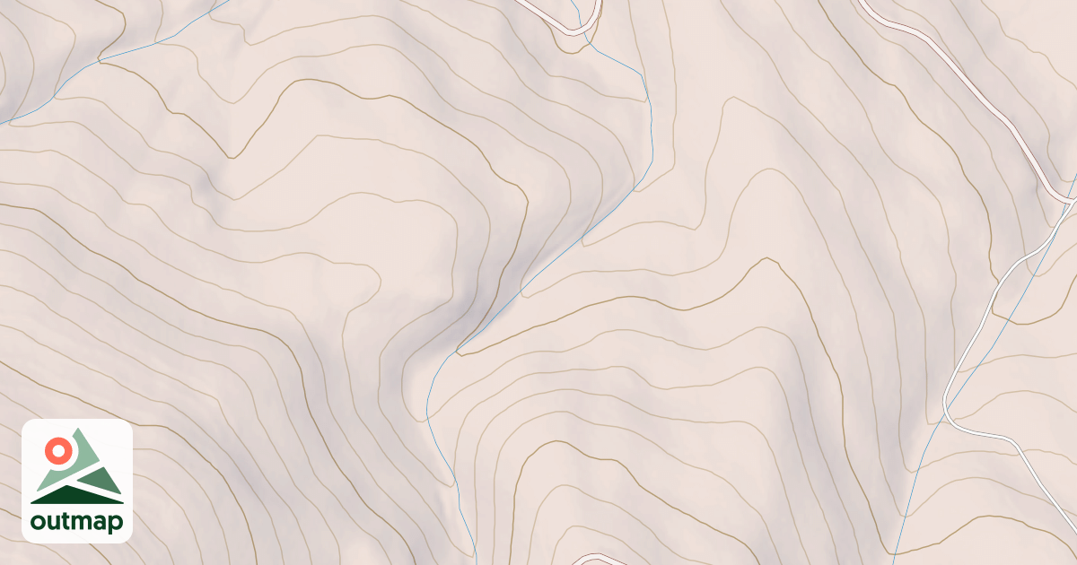 Map of DUTCH FLAT SPUR