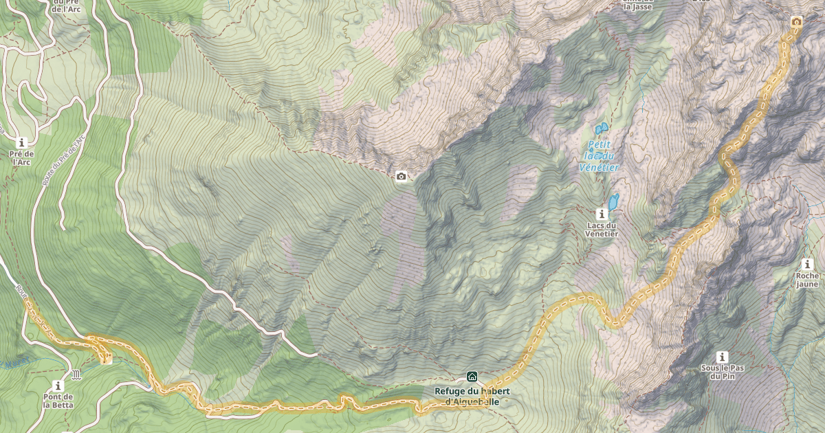 Map preview of Dent du Pra — Prabert