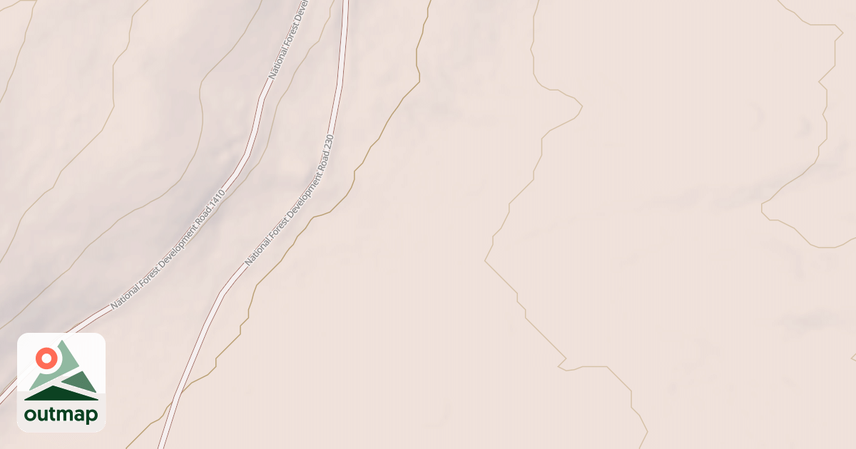 Map of USFS National Forest System Roads {540A641F-078E-4C87-8350-F30A13362AB6}