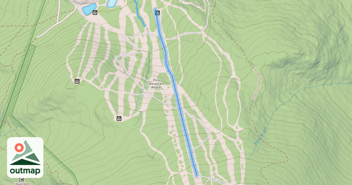Map of Mid Pike