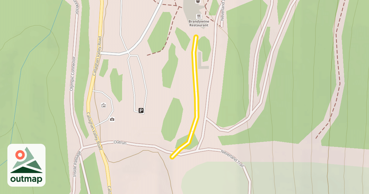 Map of Neverland Trail