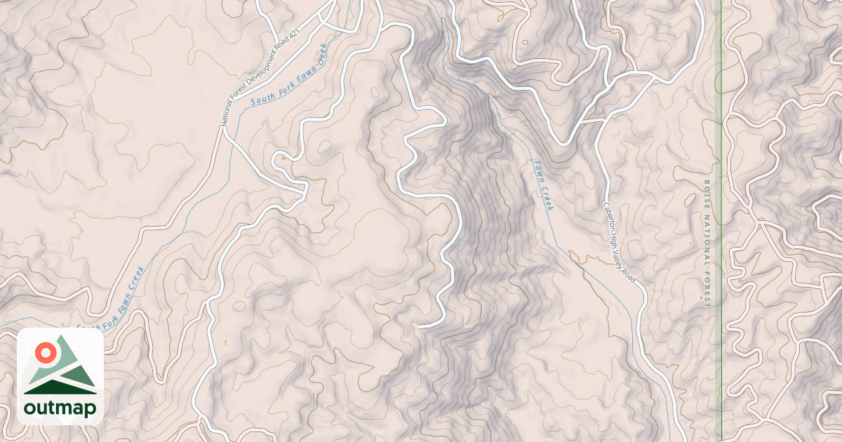 Map of FAWN 421G