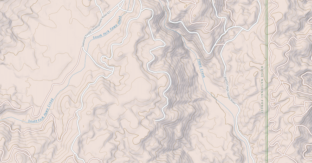 Map preview of FAWN 421G