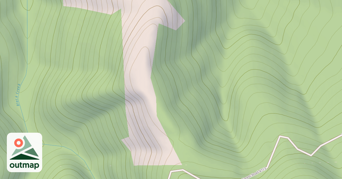 Map of -- RAGGED STRIP T.S.