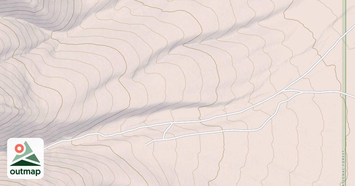 Map of ROCKY CANYON