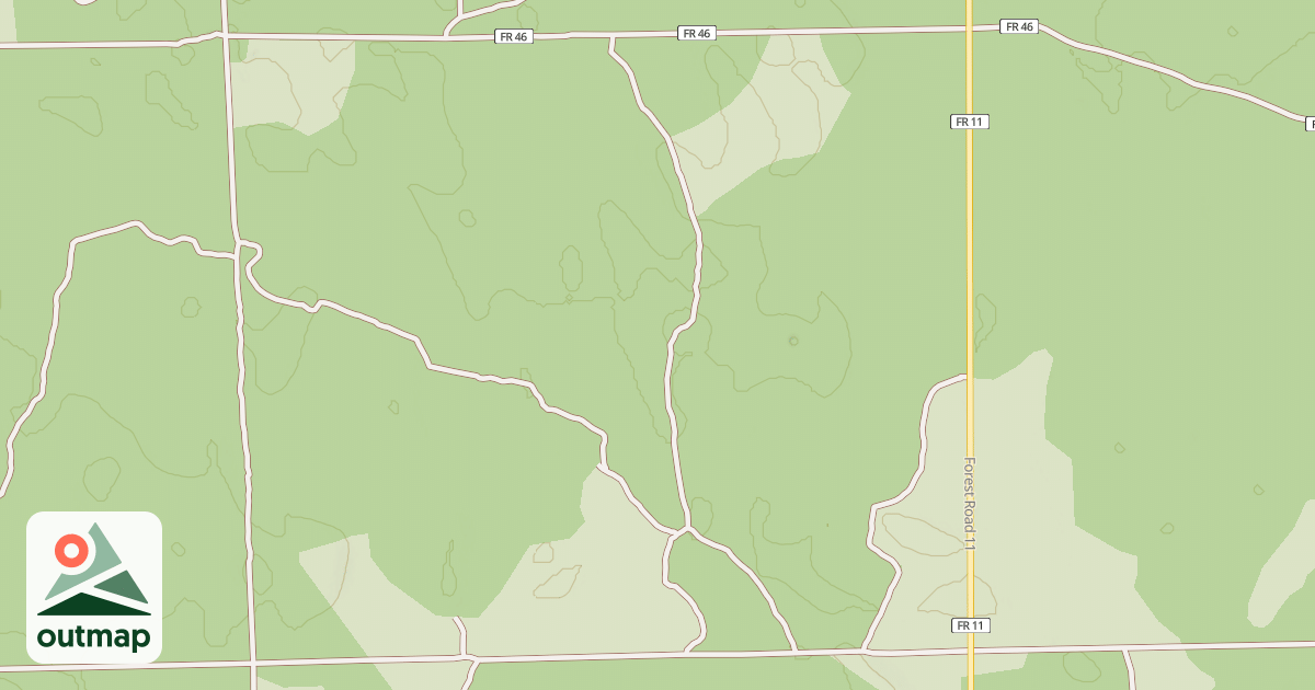 Map of USFS Motor Vehicle Use Map Roads {2E4A2001-F0A8-4C09-998C-14D1BFB6761C}