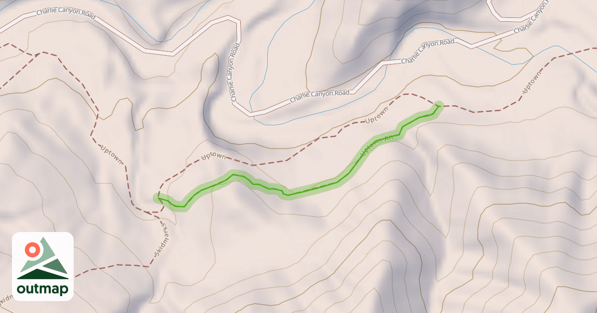 Map of Uptown Alt
