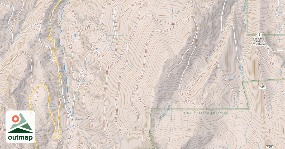Map of BLUE JAY RIDGE