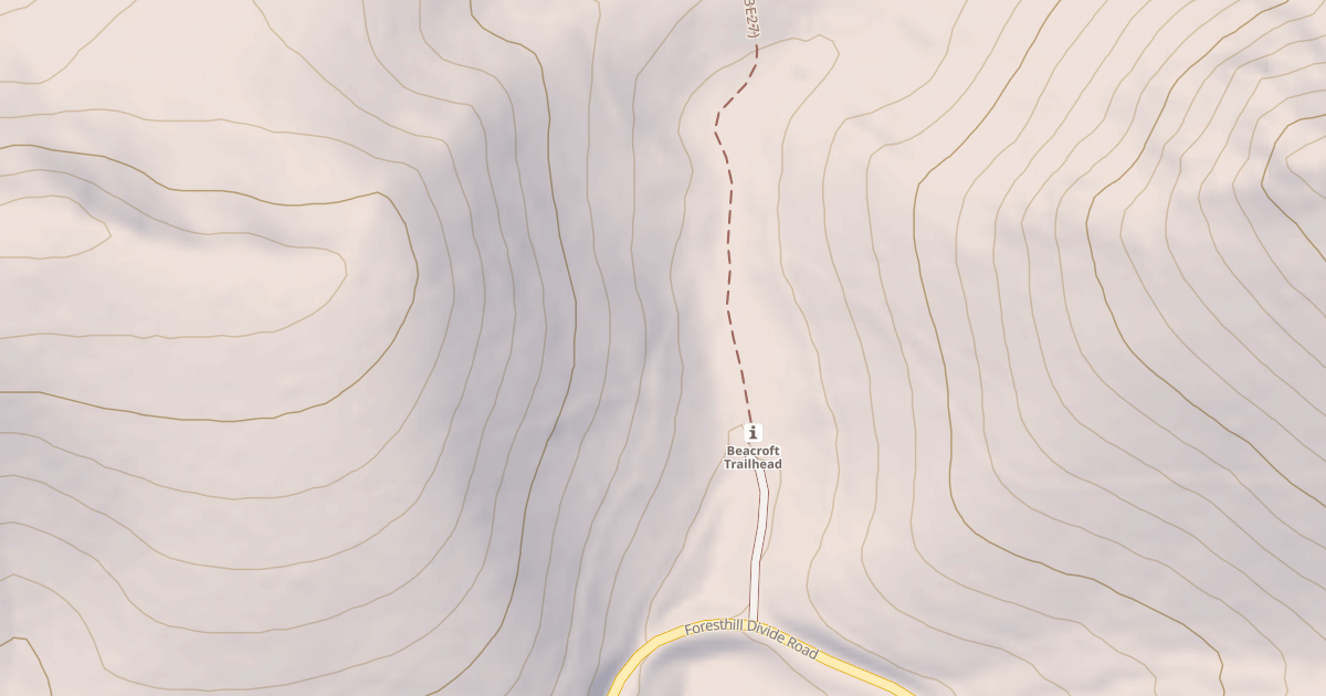 Map preview of BEACROFT