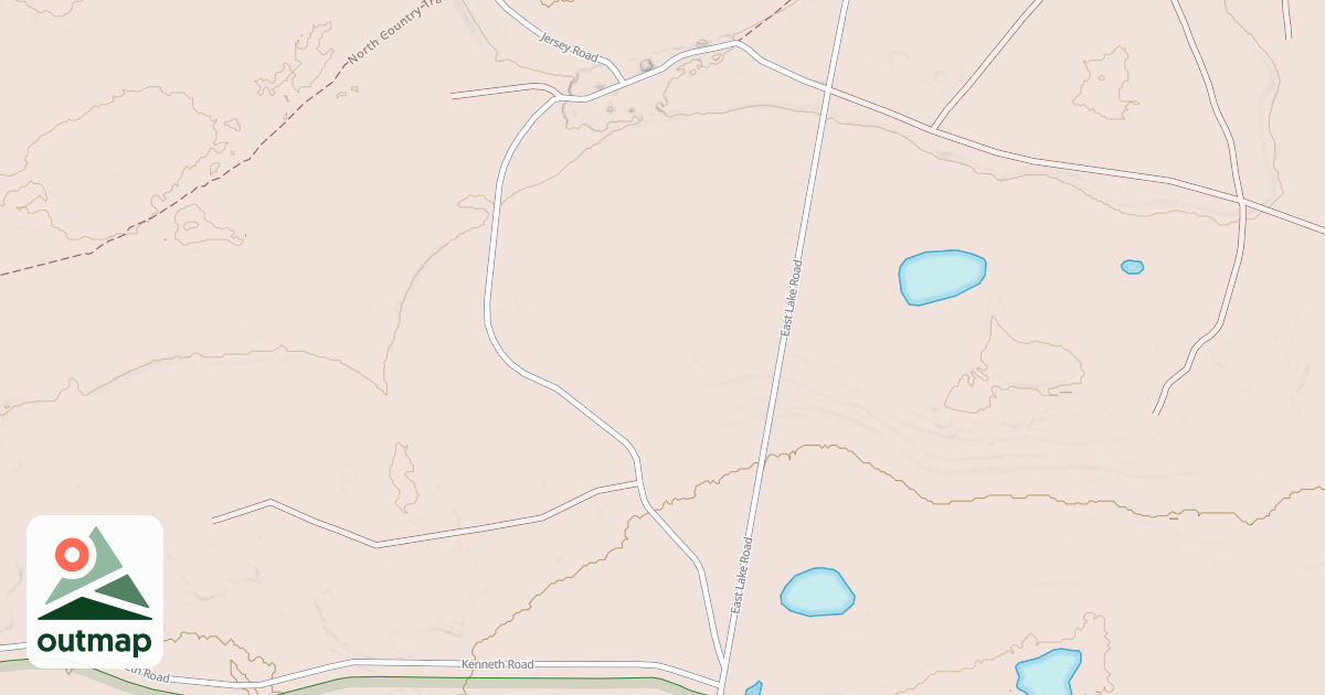 Map of OLD LAKE