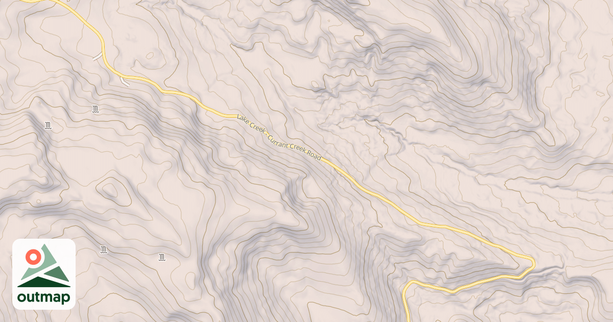 Map of Coop Creek Snomo Groomed