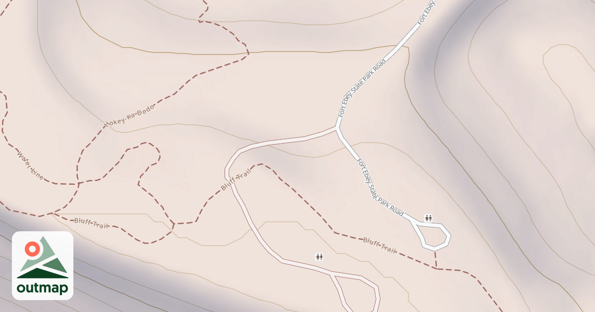 Map of Hill Valley Drive