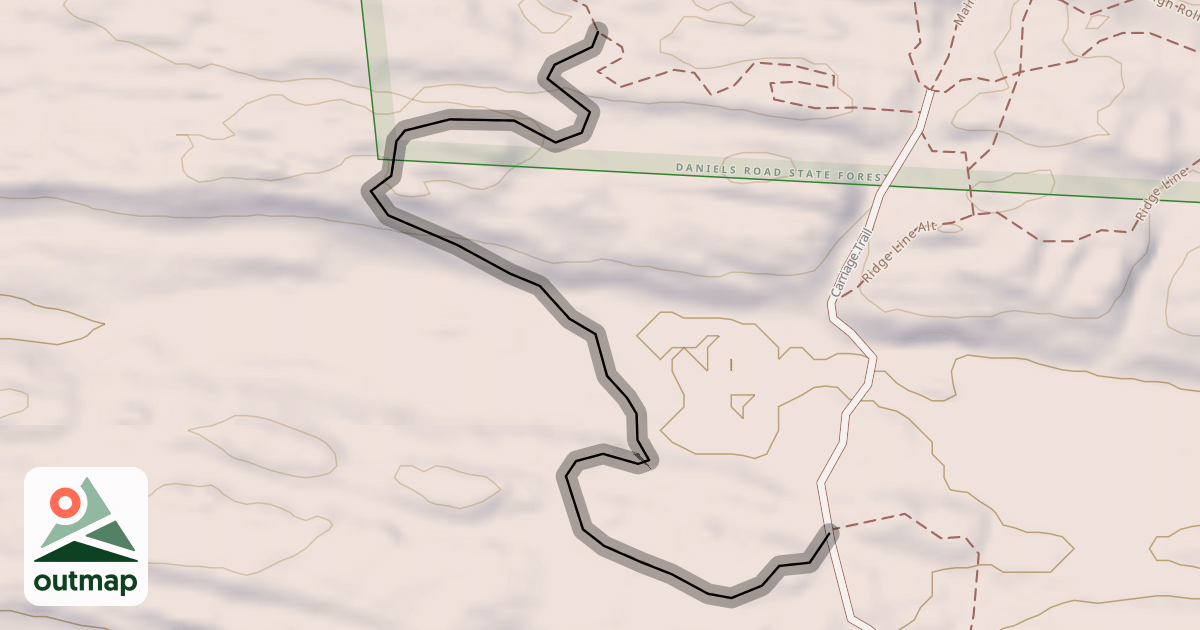 Map of Dam Extension