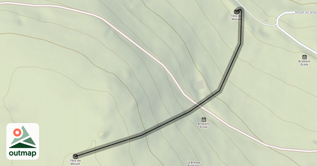 Map of Le Revers