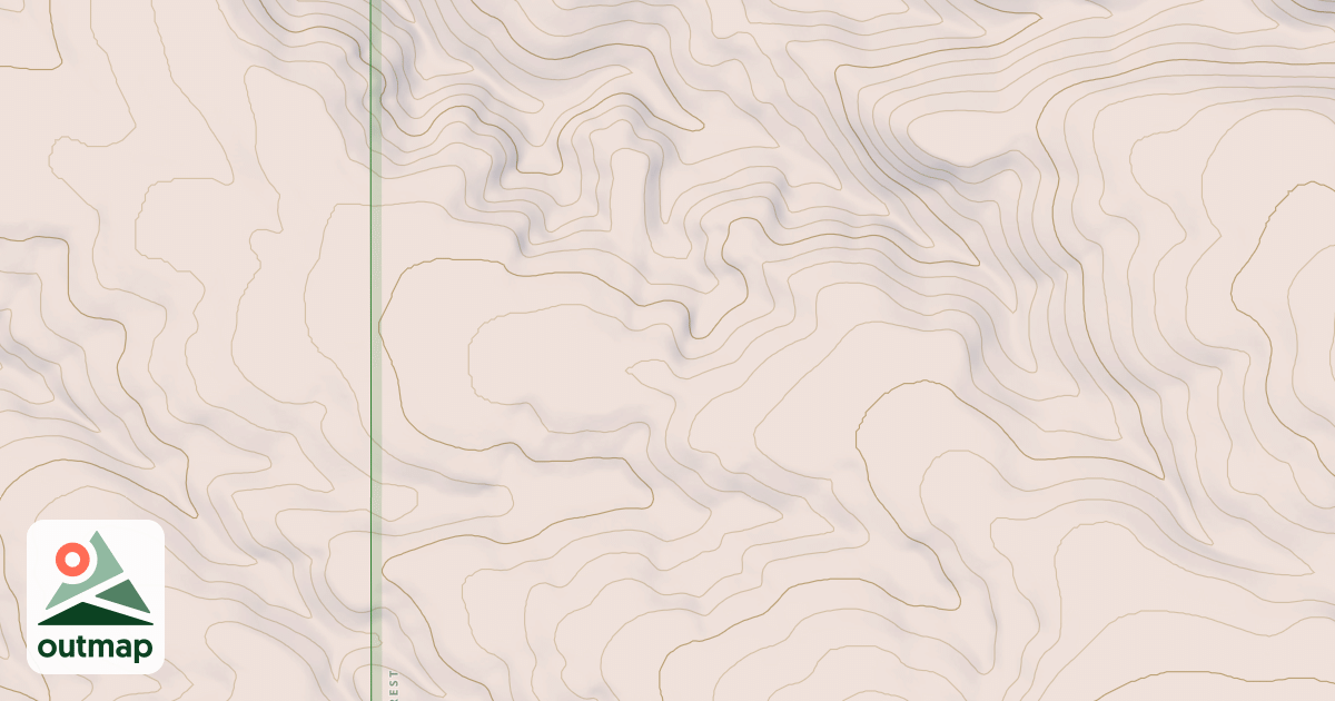 Map of PERKINS RIDGE