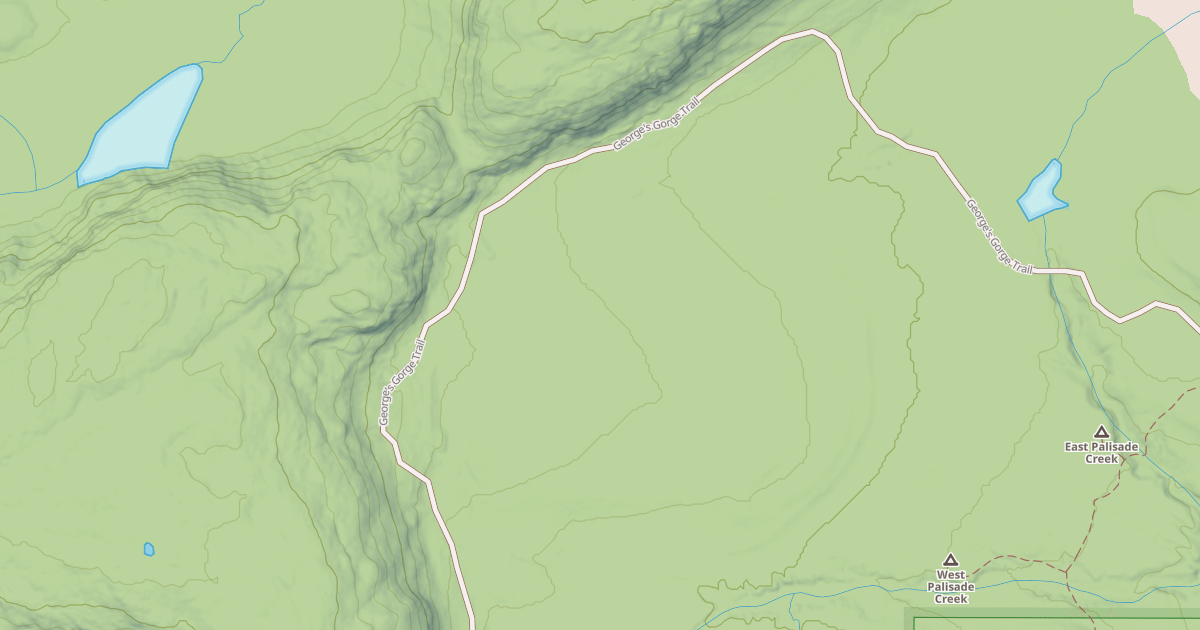 Map preview of Red Dot Trail