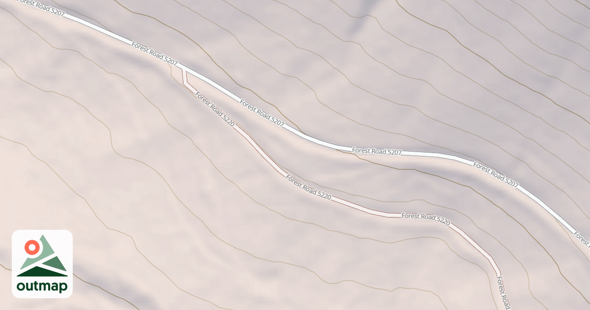 Map of FORKS WEST SIDE
