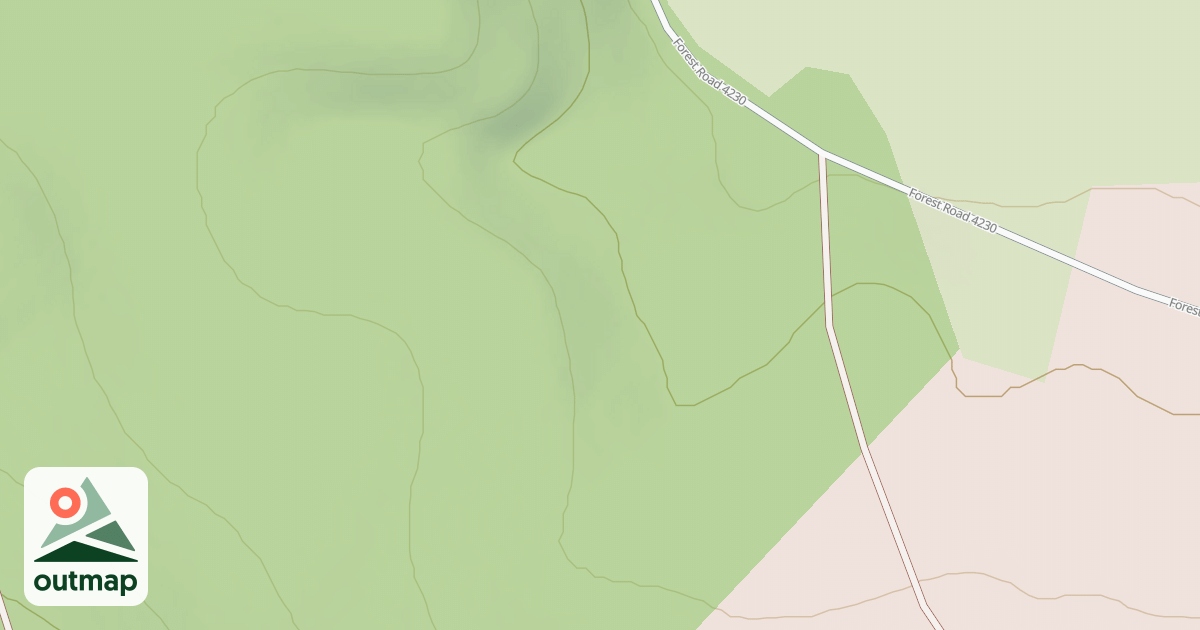 Map of USFS Motor Vehicle Use Map Roads {4CAEFA29-3E27-4DD8-97A0-F685CFCC4482}
