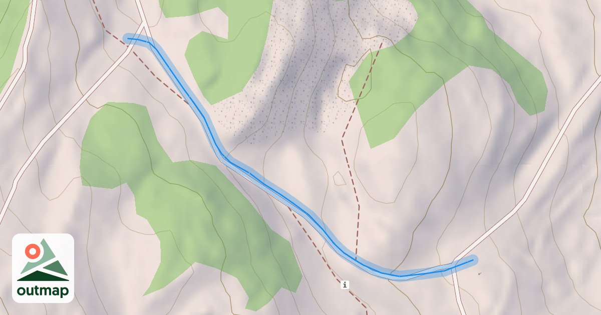 Map of Bretelle - Chemin