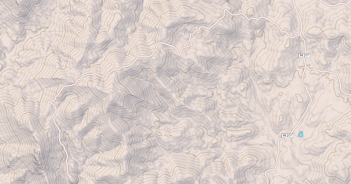 Map preview of COBRE MTN