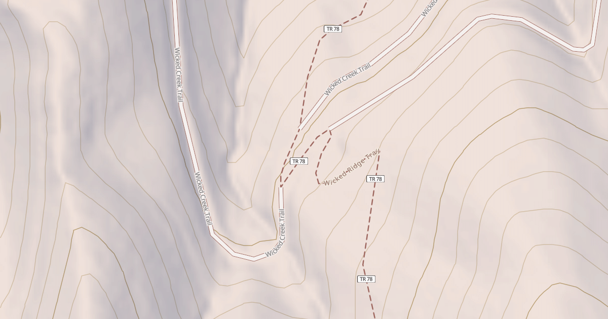 Map preview of Wicked Ridge