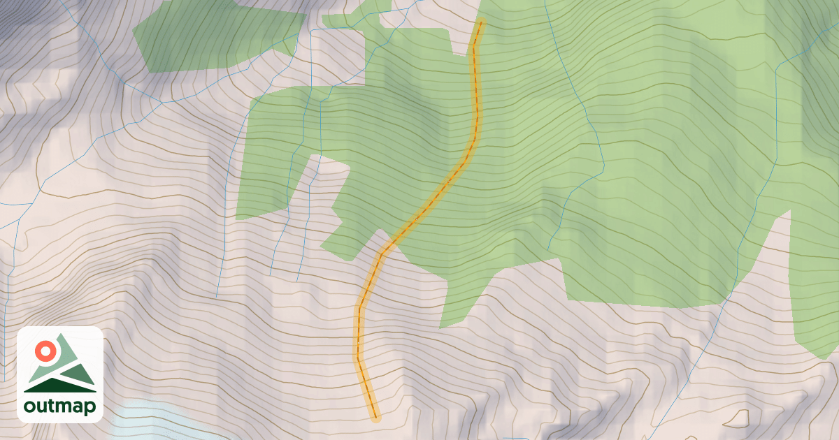 Map of Bonney Moraines