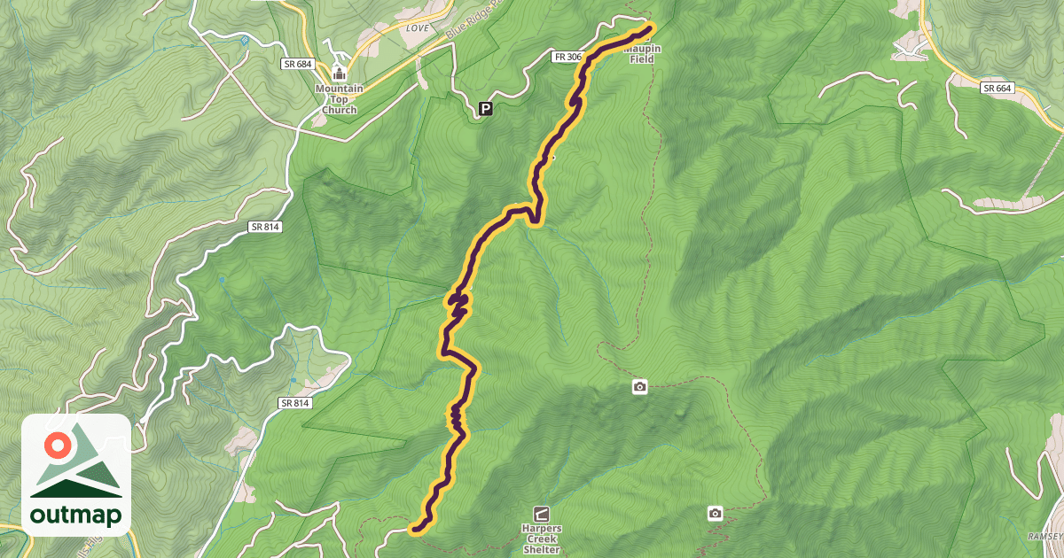 Map of Mau-Har Trail