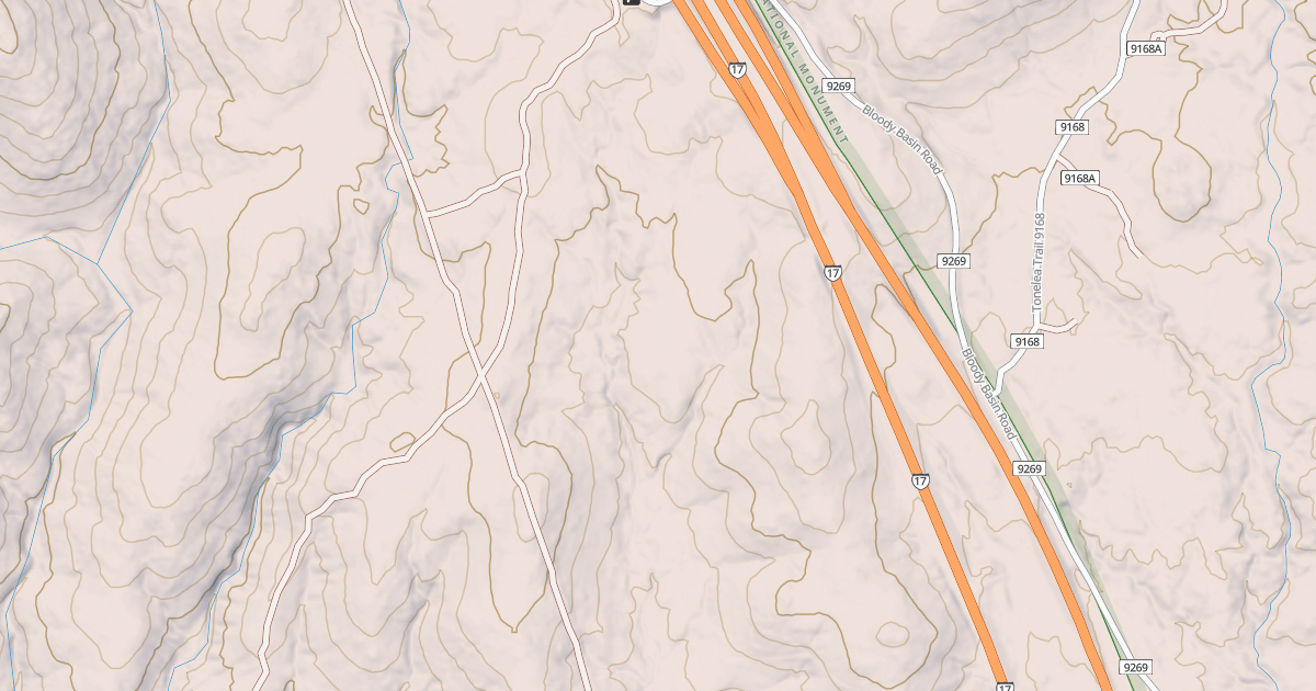 Map preview of BLM National GTLF Public Motorized Roads 1948af50-b16a-4179-91a3-1fdc568e49a8
