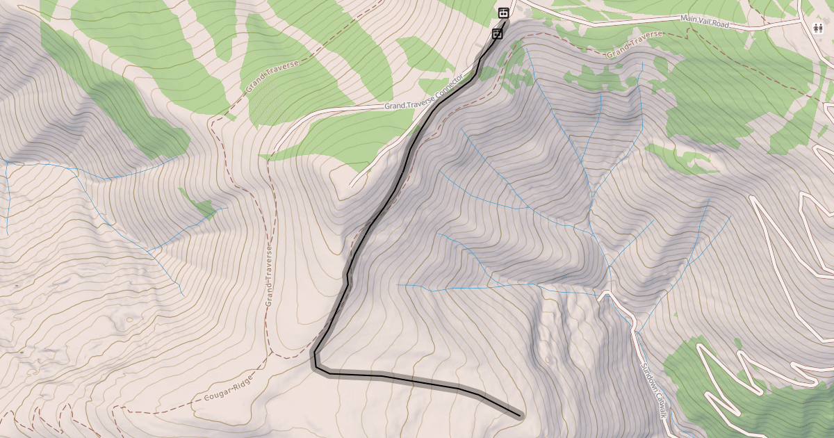 Map preview of Ptarmigan Ridge