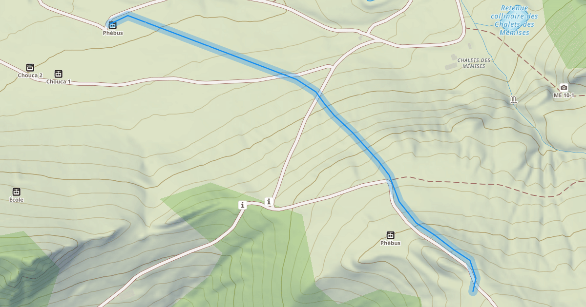 Map preview of L'Azalée