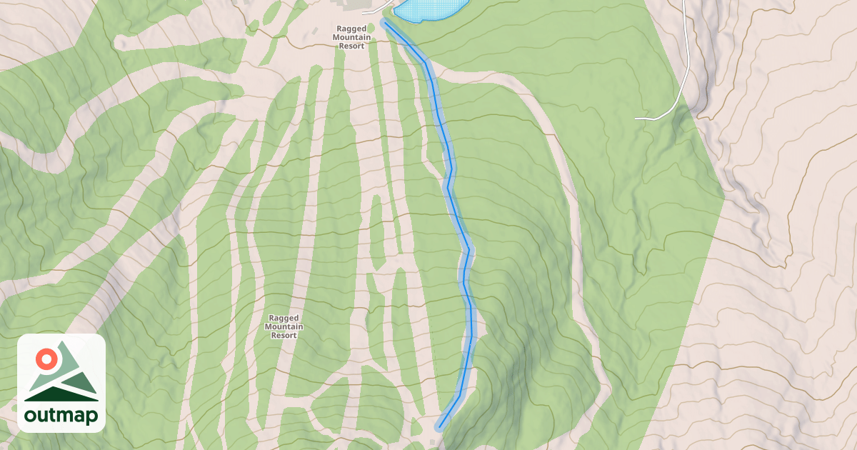 Map of Lower Ridge