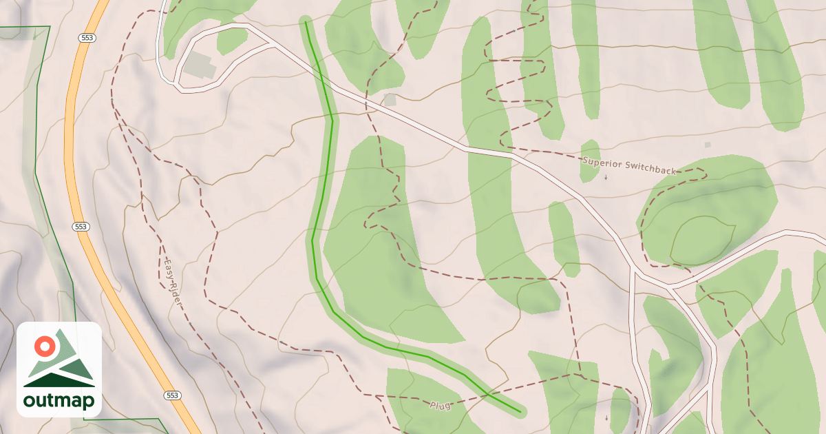 Map of Ridge