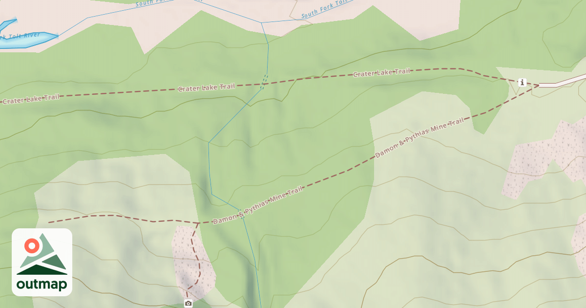 Map of DAMON MINE