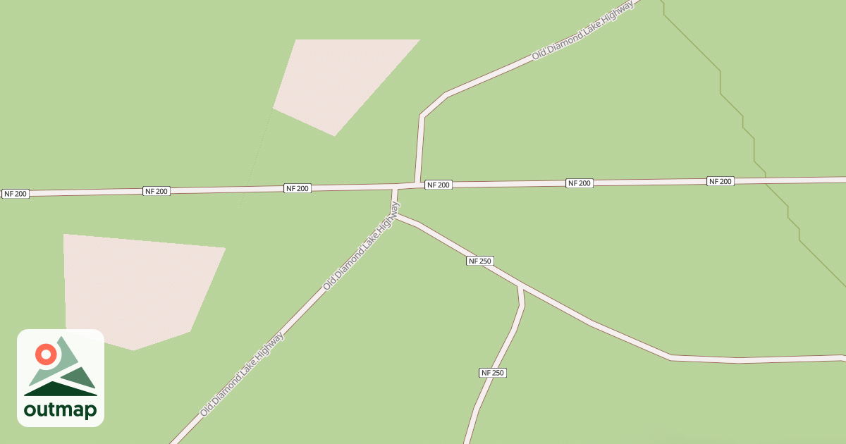 Map of USFS Motor Vehicle Use Map Roads {06340174-5BF4-4F6A-8F81-127782D0603E}