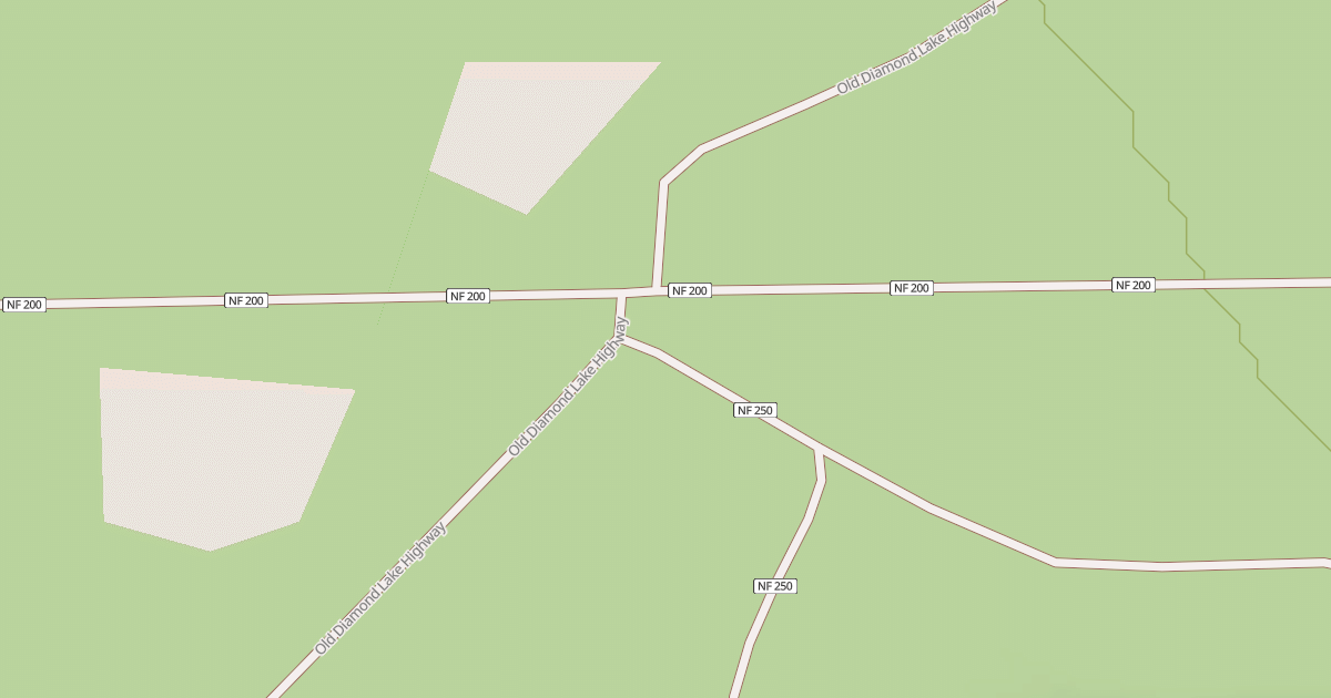 Map preview of USFS Motor Vehicle Use Map Roads {06340174-5BF4-4F6A-8F81-127782D0603E}