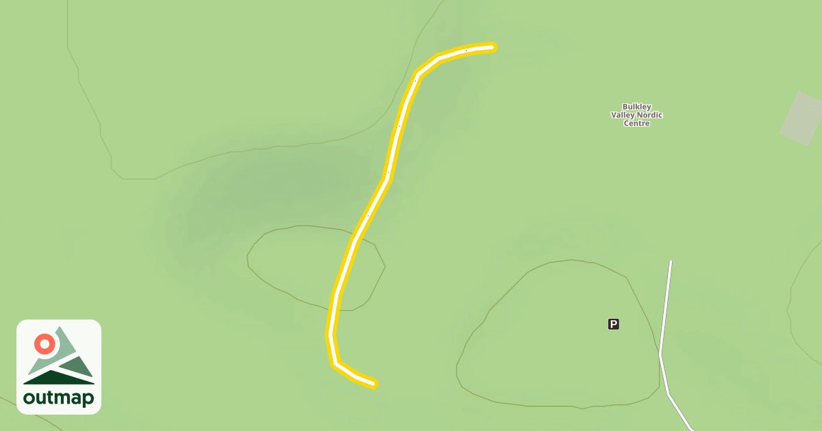 Map of Biathlon Loop