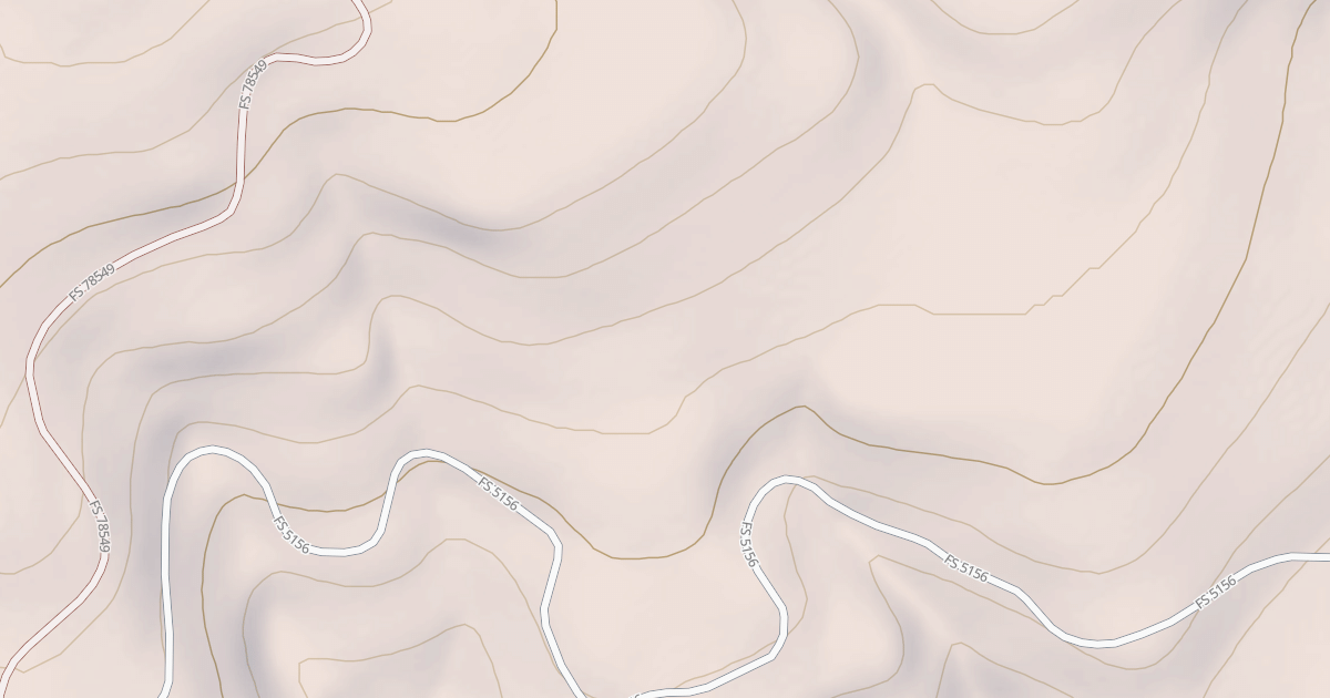 Map preview of USFS National Forest System Roads {216DAD3C-0057-4663-967C-50840A0CC3CD}